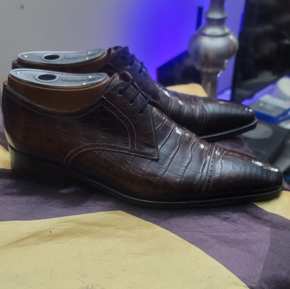 Santoni Alligator Derbys
